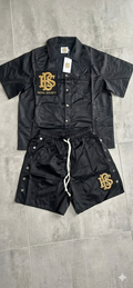 Black Royal short set