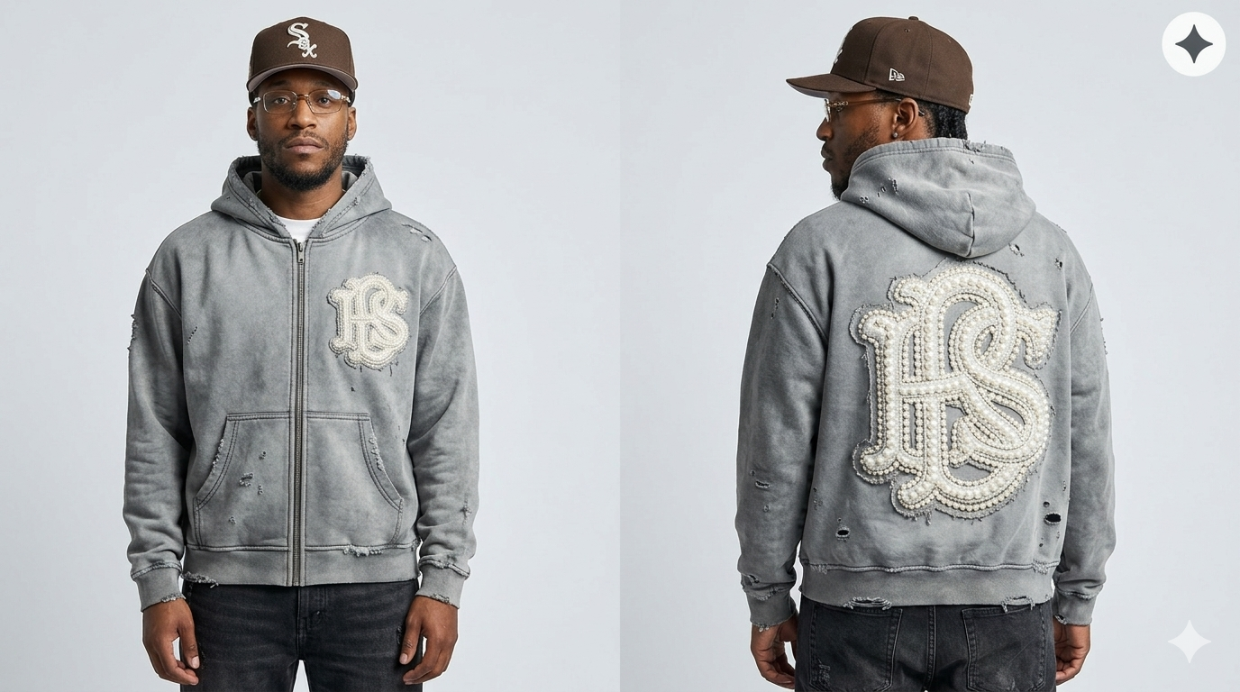 Ash wash Hoodie